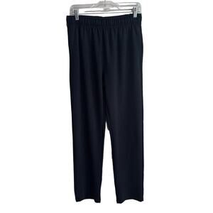 Orvis Knit Casual Pull on Lounge Pajama Pant Black M